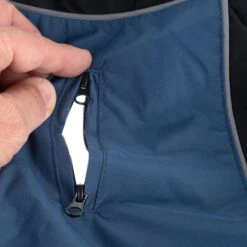 TIAKI Softshell Dog Coat - Steel Approx. 30cm (Back Length) -Zoo Plus 492114 steel 40cm fg 6908 2 2