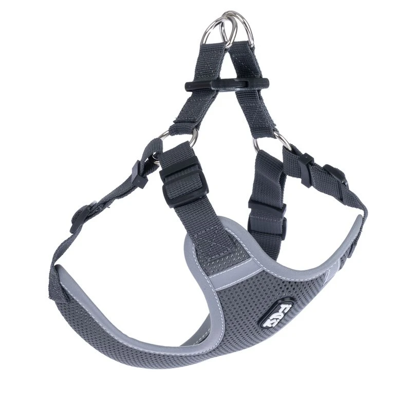 TIAKI Grey Harness Size M: Approx. 54 - 78 Cm Chest Circumference 1 TIAKI Grey Harness Size M: Approx. 54 - 78 Cm Chest Circumference