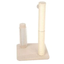 TIAKI Shearly Scratching Tower Beige -Zoo Plus 499901 tiaki shearly scratching tower fg 4170 5