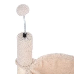 TIAKI Shearly Scratching Post With Hammock Beige -Zoo Plus 499902 tiaki shearly hammock fg 4158 7