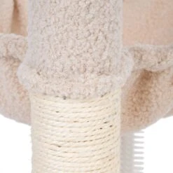 TIAKI Shearly Scratching Post With Hammock Beige -Zoo Plus 499902 tiaki shearly hammock fg 4166 3