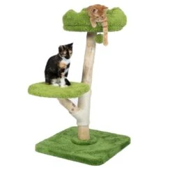 TIAKI Nature Willow Scratching Post Green -Zoo Plus 500904 tiaki nature willow green fg 4643 2