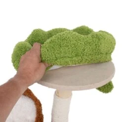 TIAKI Nature Maple Scratching Tree Green/Brown -Zoo Plus 500905 tiaki nature maple green fg 4265 4