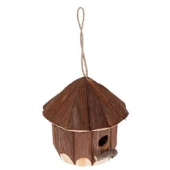 TIAKI Log Cabin Nesting Box Approx. 20 X 20cm (diameter X H)