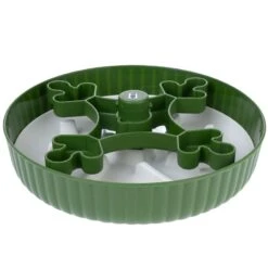 TIAKI Trebol Slow Feeder Bowl 1 Litre, Ø 25.5 Cm -Zoo Plus 501034 tiaki slow feeder green 1l trebol fg 5037 7