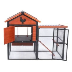TIAKI Premium Chicken Coop 166 X 88 X 131.4 Cm (2 Packages*) (L X W X H) -Zoo Plus 501236 tiaki cicken coop premium fg 4030 3