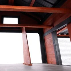 TIAKI Premium Chicken Coop 166 X 88 X 131.4 Cm (2 Packages*) (L X W X H) -Zoo Plus 501236 tiaki cicken coop premium fg 4036 6