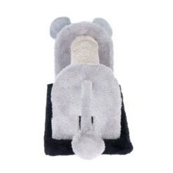 TIAKI Mouse Scratching Post For Cats Grey / Black -Zoo Plus 501270 tiaki mouse scratcher fg 9029 0