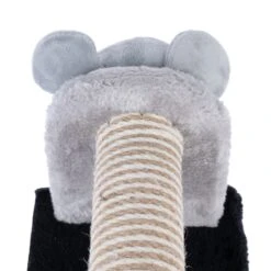 TIAKI Mouse Scratching Post For Cats Grey / Black -Zoo Plus 501270 tiaki mouse scratcher fg 9032 9