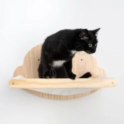 TIAKI Cloud Wall-Mounted Bed White -Zoo Plus 501279 tiaki wall bed cloud cat fg 1232 7