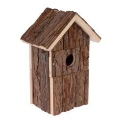 TIAKI Log Cabin Nesting Box L 17 X W 12.5 X H 26 Cm