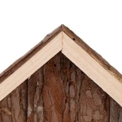 TIAKI Log Cabin Nesting Box L 17 X W 12.5 X H 26 Cm -Zoo Plus 501326 tiaki nesting box blockhouse fg 5377 8