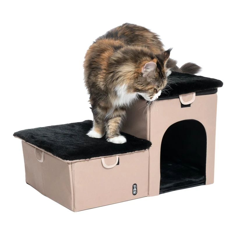 TIAKI Folding Pet Staircase With 2 Steps 62 X 39 X 35.5cm (L X W X H) - Image 8