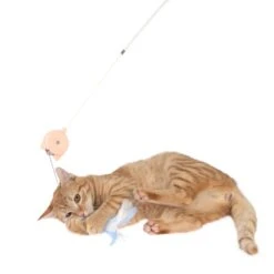 TIAKI Extendable Dangler Toy 1 Dangler Toy -Zoo Plus 501522 tiaki retractable kitty teaser cat fg 7513 1