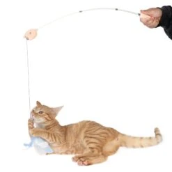 TIAKI Extendable Dangler Toy 1 Dangler Toy -Zoo Plus 501522 tiaki retractable kitty teaser cat fg 7514 8