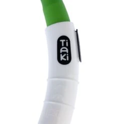 TIAKI Spark USB LED Silicone Collar Green -Zoo Plus 501718 tiaki usb led silicone ring spark fg 0877 3