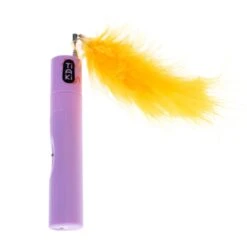 TIAKI Pompom Cat Dangler Toy With LED Pointer 1 Toy -Zoo Plus 501729 tiaki led cat teaser pompom fg 0182 5