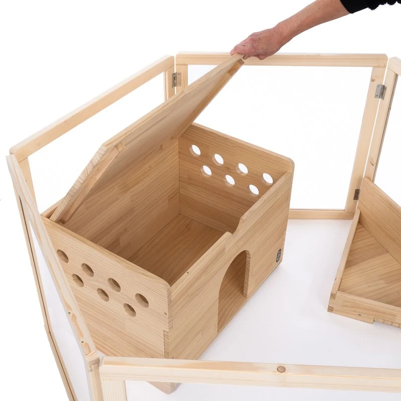 TIAKI Wooden Playrun 123 X 106.5 X 60cm (L X W X H) 6 TIAKI Wooden Playrun 123 X 106.5 X 60cm (L X W X H) - Image 6