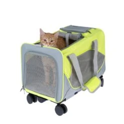 TIAKI Transport Bag With Wheels 44.5 X 30 X 30 Cm (L X W X H) -Zoo Plus 512900 pet carrier with wheels cat fg 7657 4