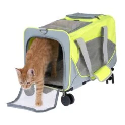 TIAKI Transport Bag With Wheels 44.5 X 30 X 30 Cm (L X W X H) -Zoo Plus 512900 pet carrier with wheels cat fg 7665 4