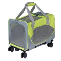 TIAKI Transport Bag With Wheels 44.5 X 30 X 30 Cm (L X W X H) -Zoo Plus 512900 pet carrier with wheels fg 7116 4