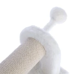 TIAKI Bunny Scratching Post For Cats White -Zoo Plus 513616 tiaki bunny scratcher fg 2976 1