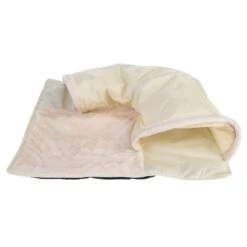 TIAKI Beige Tunnel Mat Approx. 68 X 68 X 20 Cm (L X W X H) -Zoo Plus 513665 tiaki beige tunnel mat fg 1707 2