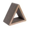 TIAKI Triangle Corrugated Cardboard Scratching Furniture 45 X 22.5 X 40.5 Cm (L X W X H)