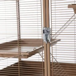 TIAKI Small Animal Cage Étagère - Caramel Add-On Unit: 93.5 X 63 X 73.8cm (L X W X H) -Zoo Plus 524396 524496 tiaki hs 015 6 2