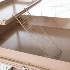 TIAKI Small Animal Cage Étagère - Caramel Economy Pack: Main Cage + Add-On -Zoo Plus 524396 524496 tiaki hs 04 2 5