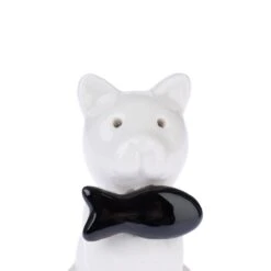 TIAKI Salt And Pepper Shaker Set "Cats" Set Of 2 -Zoo Plus 524796 tiaki treat dispenser s fg 6511 1