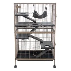 TIAKI Critter Empire Small Pet Cage 80 X 52 X 127 Cm (L X W X H) -Zoo Plus 527211 pla tiaki hs 01 6