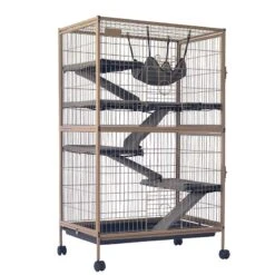 TIAKI Critter Empire Small Pet Cage 80 X 52 X 127 Cm (L X W X H) -Zoo Plus 527211 tiaki hs 04 5