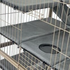 TIAKI Critter Empire Small Pet Cage 80 X 52 X 127 Cm (L X W X H) -Zoo Plus 527211 tiaki hs 06 0