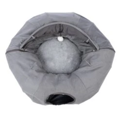TIAKI Tromsø Donut Cat Tunnel Diameter 90 X (H) 62 Cm -Zoo Plus 527218 ml tromso donut cat tunnelwith canopy fg 3038 5