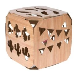 TIAKI Game Box With Ball 26 X 26 X 26 Cm (L X W X H) -Zoo Plus 527896 pla tiaki game box with ball fg 6760 0