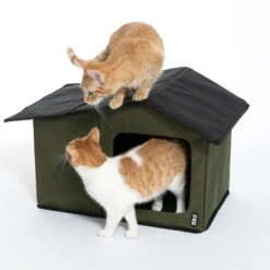 TIAKI Camo Cat House 58 X 42 X 37 Cm (L X W X H) -Zoo Plus 528752 cat fg 1414 7