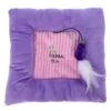 TIAKI Aubergine Cuddly Cushion With Catnip 1 Cushion