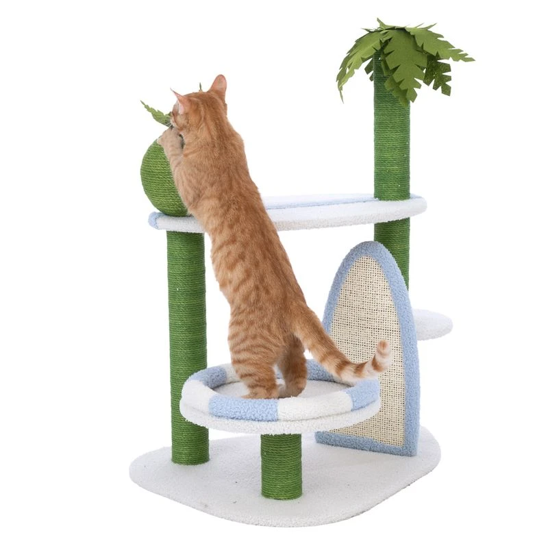 TIAKI Surfer Scratching Tree Green/White/Blue 5 TIAKI Surfer Scratching Tree Green/White/Blue - Image 5