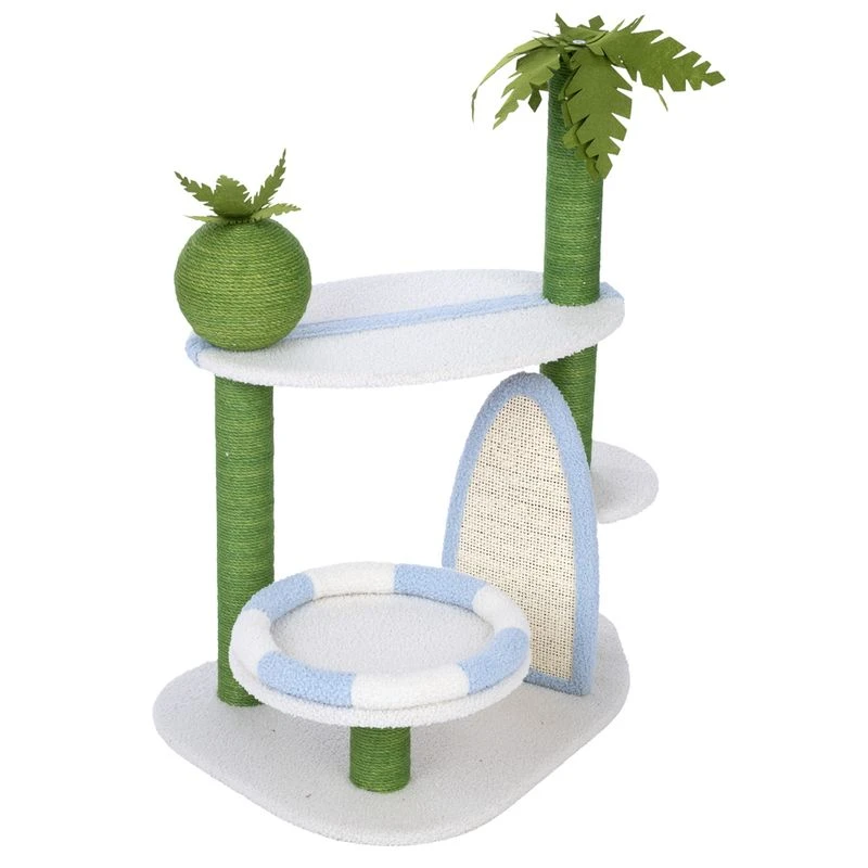 TIAKI Surfer Scratching Tree Green/White/Blue 1 TIAKI Surfer Scratching Tree Green/White/Blue