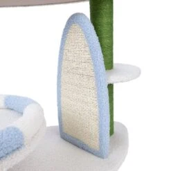 TIAKI Surfer Scratching Tree Green/White/Blue 25 TIAKI Surfer Scratching Tree Green/White/Blue -Zoo Plus 531199 tiaki surfer cat tree fg 8776 0