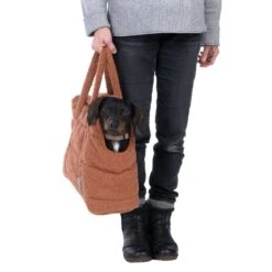 TIAKI Teddy Carry Bag For Dogs Copper -Zoo Plus 531256 tiaki shoulder bag teddy fg 8684 7 1