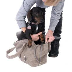 TIAKI Teddy Carry Bag For Dogs Copper -Zoo Plus 531257 tiaki shoulder bag teddy fg 8687 2 1