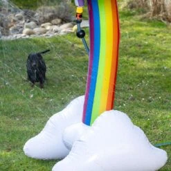 TIAKI Rainbow Pet Sprinkler Approx. 200 X 65 X 165 Cm (L X W X H) -Zoo Plus 533097 tiaki rainbow pet sprinkler sprayer dog fg 5933 2