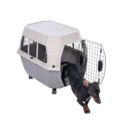 TIAKI Transport Box With Wheels Size S: 72.5 X 54.5 X 62 Cm (L X W X H) 21 TIAKI Transport Box With Wheels Size S: 72.5 X 54.5 X 62 Cm (L X W X H) -Zoo Plus 533703 transport box s fg 3265 4