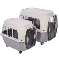 TIAKI Transport Box With Wheels Size S: 72.5 X 54.5 X 62 Cm (L X W X H) 17 TIAKI Transport Box With Wheels Size S: 72.5 X 54.5 X 62 Cm (L X W X H) -Zoo Plus 533704 533703 transport box l s fg 3255 0