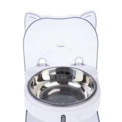 TIAKI Lilly Height-Adjustable Cat Bowl 480ml -Zoo Plus 538151 tiaki adjustable cat bowl lilly fg 0793 4