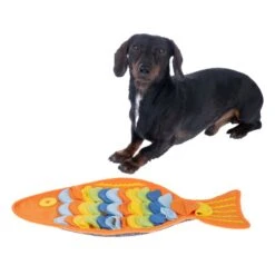 TIAKI Rainbow Fish Sniffing Mat Approx. 48 X 25cm (L X W) -Zoo Plus 539597 tiaki rainbow fish sniffing mat dog fg 0696 2