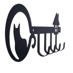 TIAKI Key Rack For Wall Mounting "Cat" 1 Item -Zoo Plus 542418 key holder on wall cat fg 5758 2
