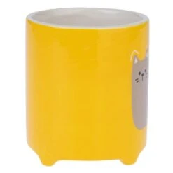 TIAKI Mug "Have A Good Day" Yellow -Zoo Plus 542420 mug cat have a good day fg 5735 6